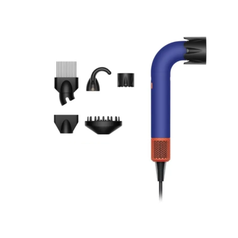 Фен Dyson Supersonic R Pro HD18 (CN/HK) Vinca Blue/Topaz Orange, синий/оранжевый