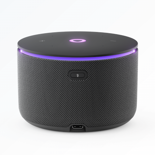 Умная колонка Яндекс Станция Мини 3 Про с Алисой, Zigbee, черный, 18 Вт