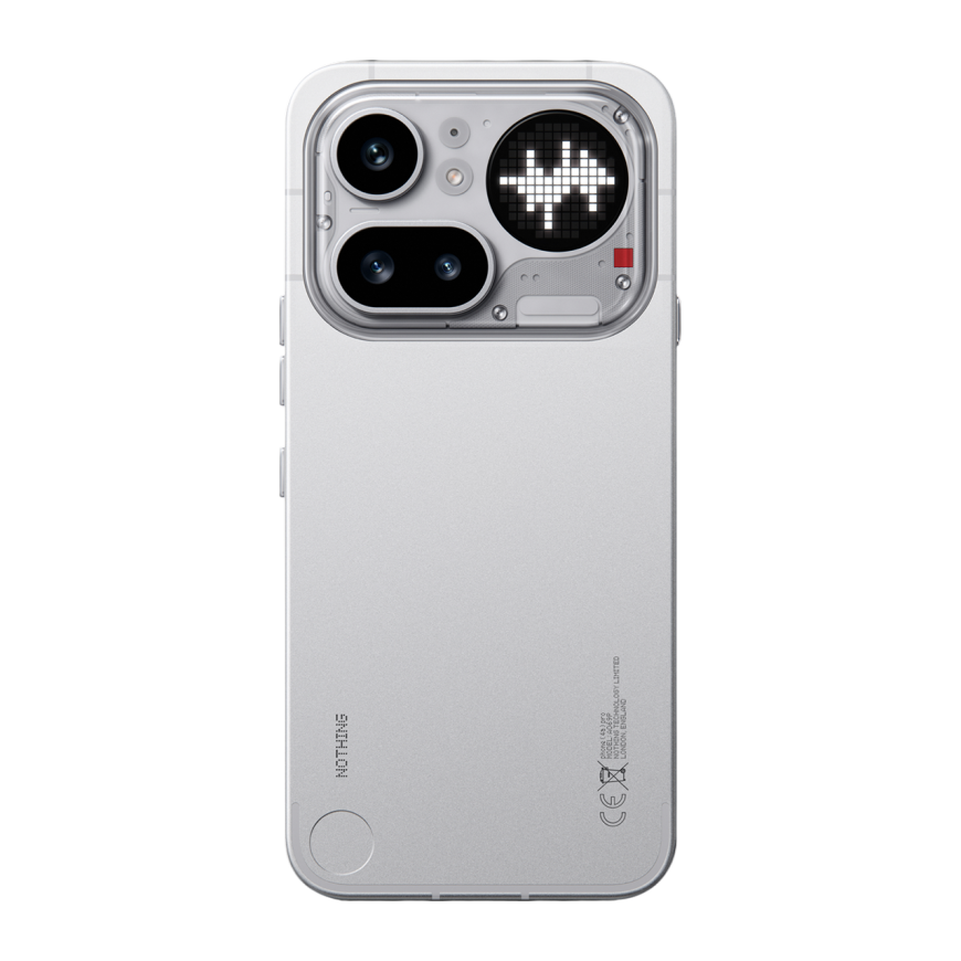 Nothing Phone (4a) Pro 8/256Gb Silver, cеребристый