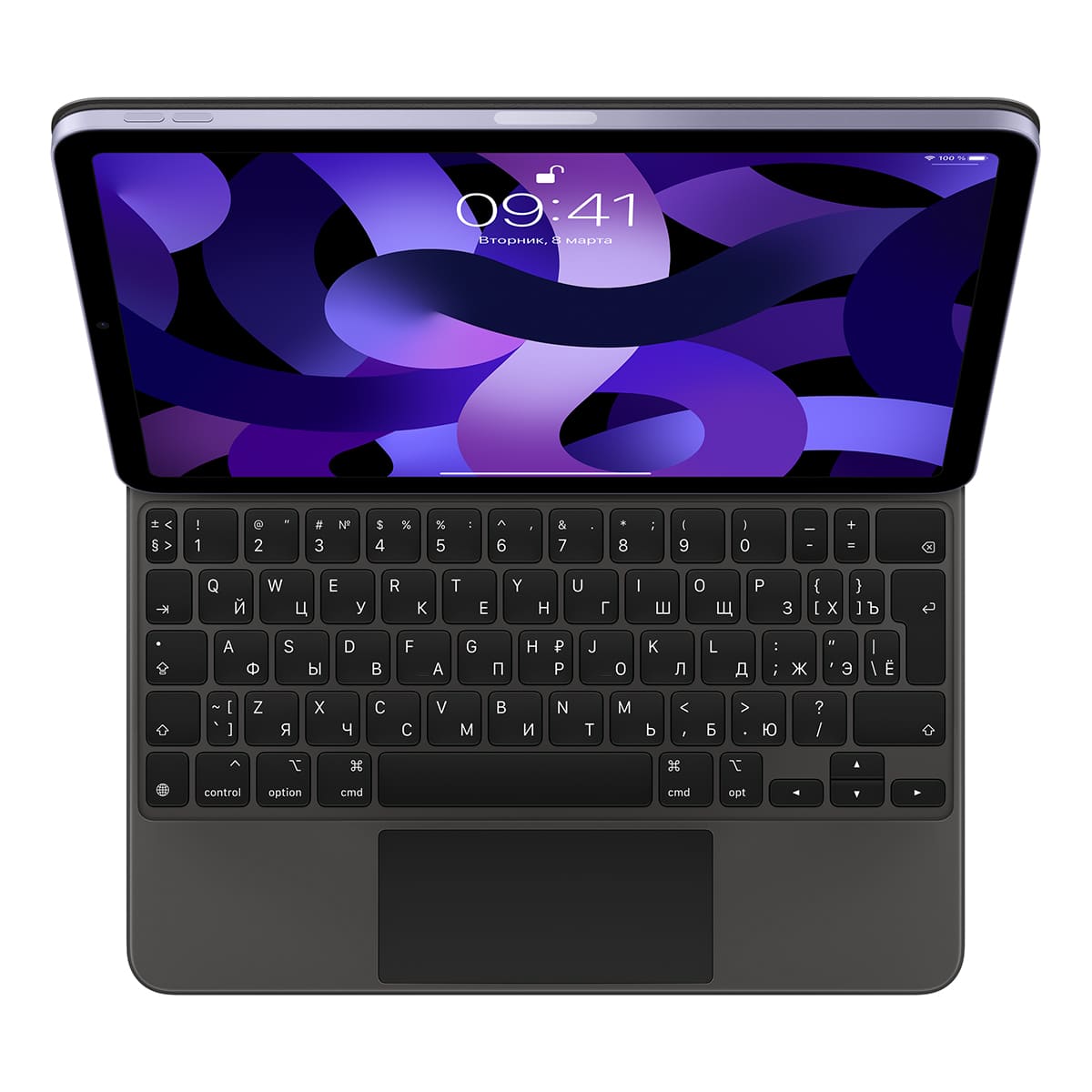 Чехол-клавиатура для iPad Pro | Air 11" ( 4‑st gen | 5‑st gen ) Apple Magic Keyboard (MXQT2) Black, чёрный