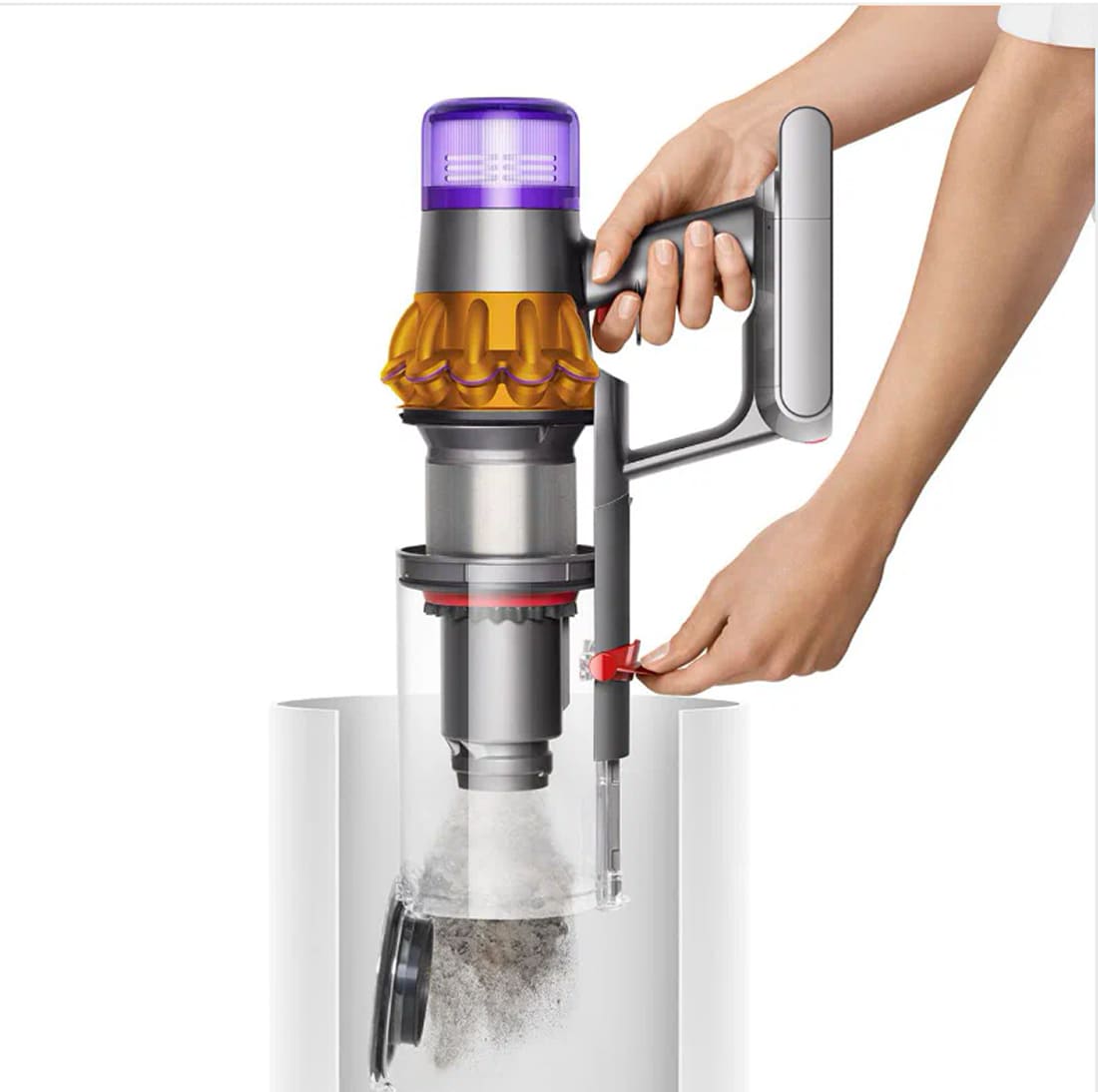 Пылесос Dyson V15s Detect Submarine (SV47) Yellow/Nickel, желтый/никель