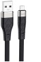 Купить кабель microusb hoco x53 2.4a 1m силикон плоский с доставкой