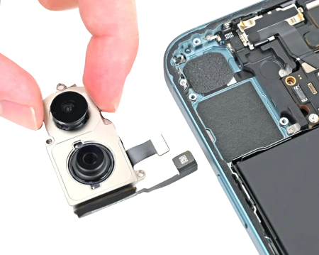 Замена основной камеры для iPhone 16 Plus