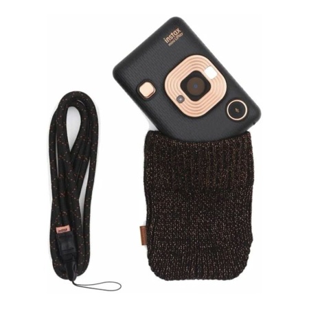Фотоаппарат моментальной печати Fujifilm Instax Mini LiPlay Elegant Blaсk, черный