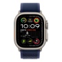 Купить apple watch ultra 2 (2024), 49 мм корпус из титана цвета «natural», ремешок trail loop размера s/m цвета «blue» с доставкой