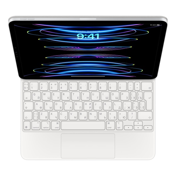 Чехол-клавиатура для iPad Pro | Air 11" (4‑st gen | 5‑st gen) Apple Magic Keyboard (MJQJ3) White, белый