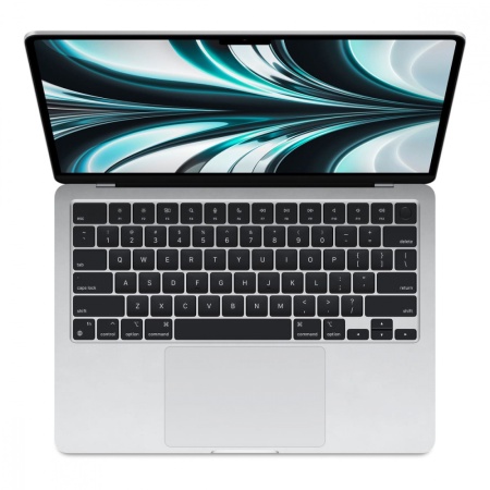 Купить apple macbook air 13" (m2, 2022) 8 гб, 256 гб ssd, серебристый (mlxy3) с доставкой