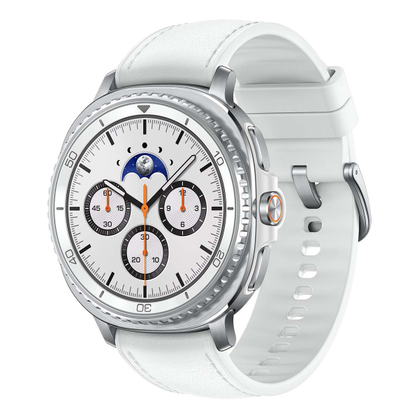 Купить часы samsung galaxy watch8 classic 46мм bluetooth/wi-fi white, белый в Самаре