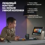 Купить умная колонка яндекс станция дуо макс с алисой, с zigbee, красный, 60вт в Самаре