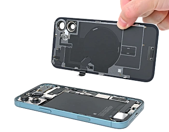 Замена заднего стекла на iPhone 16 Plus в Самаре