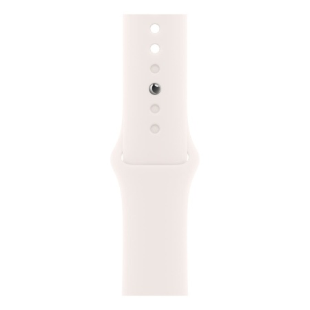 Купить apple watch series 10, 42 мм корпус из алюминия цвета «rose gold», ремешок sport band «light blush» с доставкой