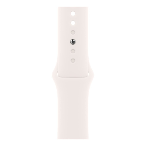 Купить apple watch series 10, 42 мм корпус из алюминия цвета «rose gold», ремешок sport band размера s/m цвета «light blush» с доставкой