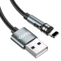 Купить кабель lightning hoco u94 2.4a 1.2m магнитный ткань с доставкой