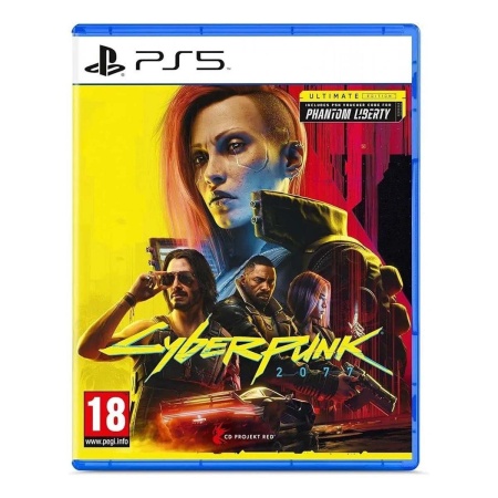 Игра Cyberpunk 2077: Ultimate Edition для PlayStation 5, русские субтитры