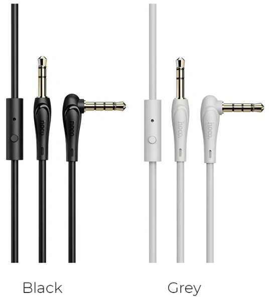 Купить кабель aux hoco upa15 г-образный 1m с доставкой