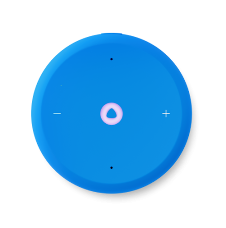 Купить умная колонка яндекс станция лайт 2 с алисой, синий, 6вт в Самаре