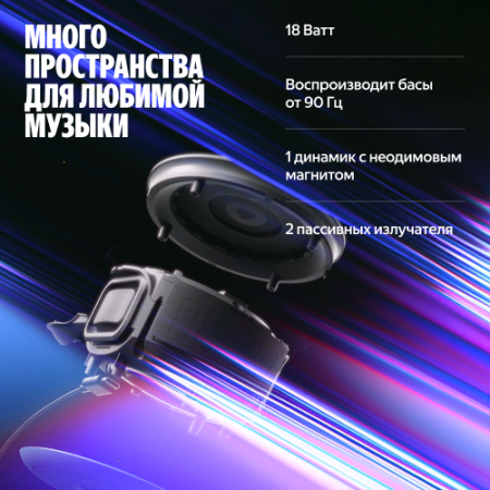 Купить умная колонка яндекс станция мини 3 про с алисой, zigbee, синий, 18 вт в Самаре