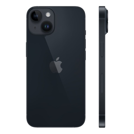 Купить apple iphone 14 256gb dual sim midnight, «тёмная ночь» с доставкой