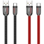 Купить кабель type-c hoco u74 3а 1.2m ткань с доставкой