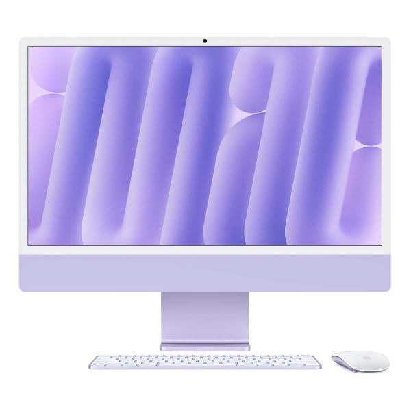 Apple iMac 24&quot (M4 10C CPU, 10C GPU, 2024) Retina 4,5K, 16 ГБ, 256 ГБ SSD Фиолетовый