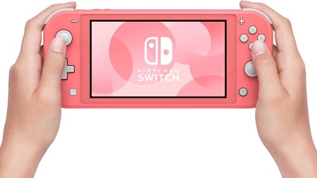 Купить игровая консоль nintendo switch lite 32gb coral, коралловый с доставкой