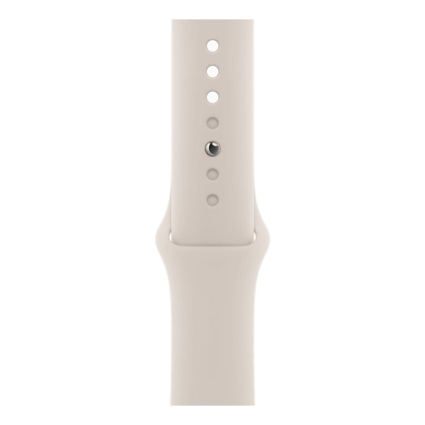 Купить apple watch se (2023), 44 мм корпус из алюминия цвета «starlight», спортивный ремешок «starlight» с доставкой