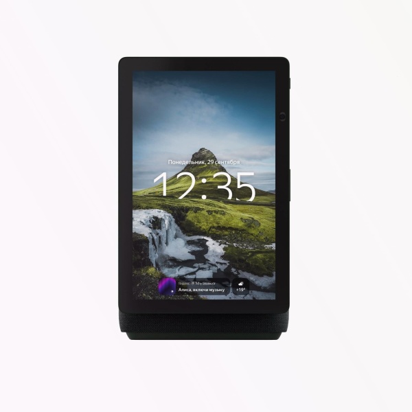 Умная колонка Яндекс Станция Дуо Макс с Алисой, с Zigbee, зелёный, 60Вт