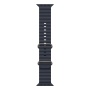 Купить apple watch ultra 2 (2024), 49 мм корпус из титана цвета «natural», ремешок ocean band цвета «navy» с доставкой