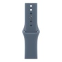 Купить apple watch se 3 (2025), 44 мм корпус из алюминия цвета «starlight», ремешок sport band размера m/l цвета «anchor blue» с доставкой