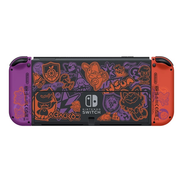 Купить игровая консоль nintendo switch oled 64gb pokemon skarlet and violet edition, красный/фиолетовый с доставкой