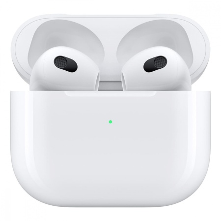 Купить беспроводные наушники apple airpods 3 с зарядным футляром white белый с доставкой