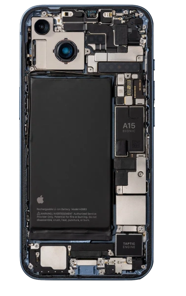 Восстановление после попадания влаги  iPhone 15 в Самаре по доступным ценам