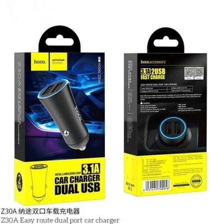 АЗУ Hoco Z30A 18W 2 разъема