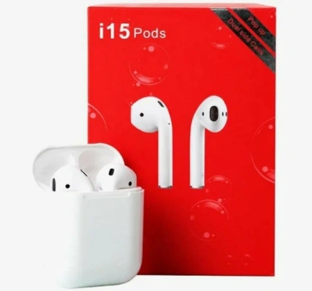 Беспроводная гарнитура TWS i15 вкладыши