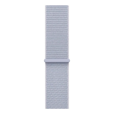 Купить apple watch series 10, 46 мм корпус из алюминия цвета «silver», ремешок sport loop цвета «blue cloud» с доставкой