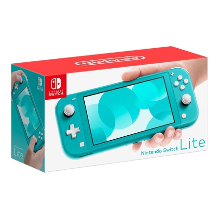 Купить игровая консоль nintendo switch lite 32gb turquoise, бирюзовый с доставкой