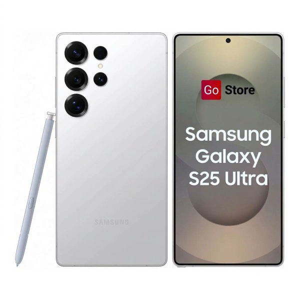 Samsung Galaxy S25 Ultra 12/256Gb Titanium Whitesilver, серебряный титан