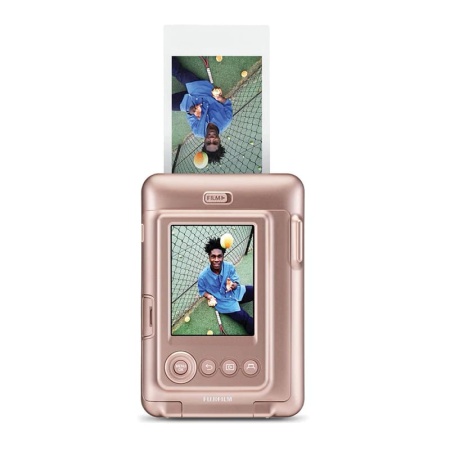 Фотоаппарат моментальной печати Fujifilm Instax Mini LiPlay Blush Gold, золотой