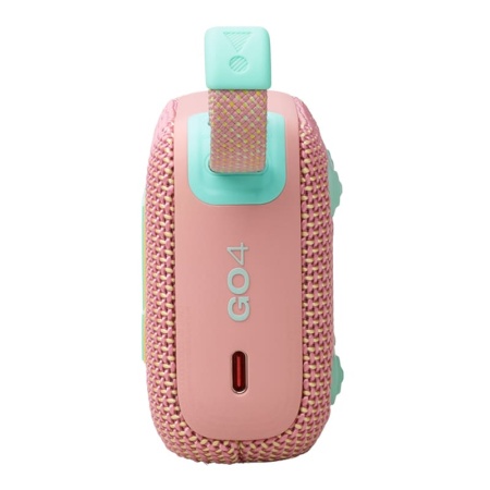 Портативная колонка JBL Go 4 Pink, розовый