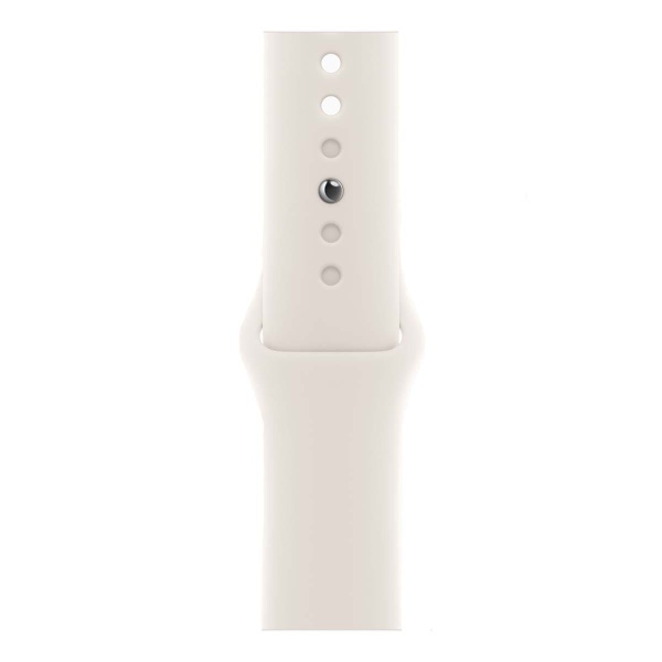 Купить apple watch se 3 (2025), 44 мм корпус из алюминия цвета «midnight», ремешок sport band размера s/m цвета «starlight» с доставкой