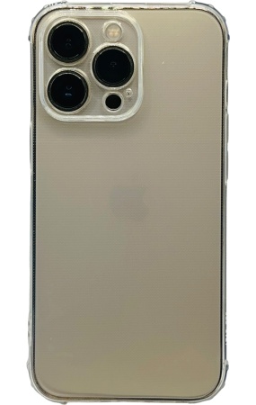 Чехол iPhone 13 Pro Прозрачный усиленный