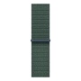 Купить apple watch se (2024), 40 мм корпус из алюминия цвета «silver», ремешок sport loop цвета «lake green» с доставкой