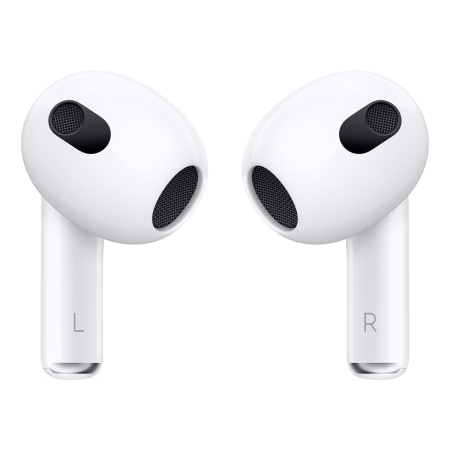 Купить беспроводные наушники apple airpods 3 с беспроводным зарядным футляром magsafe white белый с доставкой