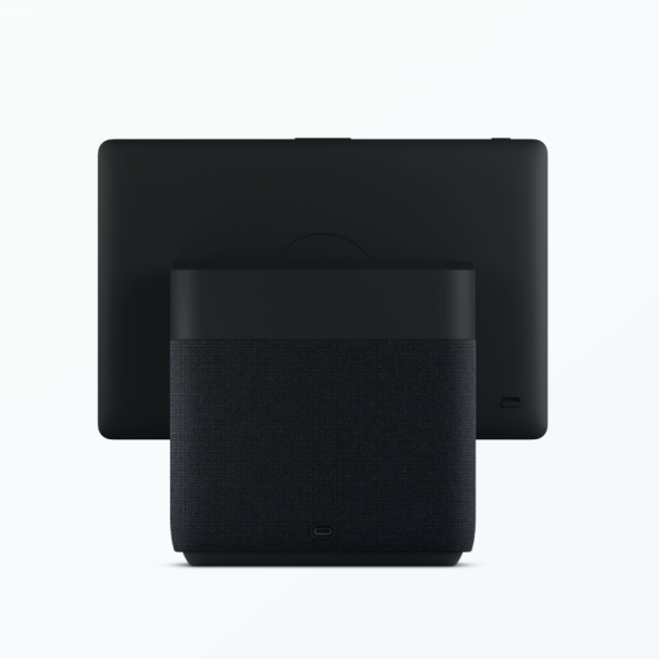 Умная колонка Яндекс Станция Дуо Макс с Алисой, с Zigbee, чёрный, 60Вт