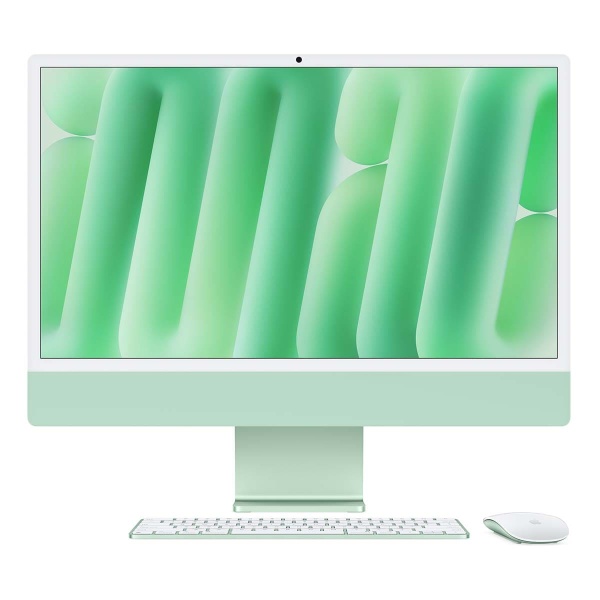 Apple iMac 24" (M4 8C CPU, 8C GPU, 2024) Retina 4,5K, 16 ГБ, 256 ГБ SSD (MWUE3) Зеленый