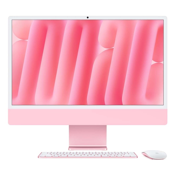 Apple iMac 24&quot (M4 8C CPU, 8C GPU, 2024) Retina 4,5K, 16 ГБ, 256 ГБ SSD (MWUG3) Розовый