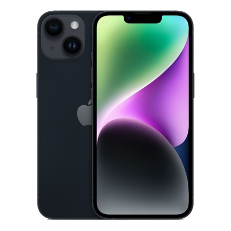 Купить apple iphone 14 256gb dual sim midnight, «тёмная ночь» с доставкой