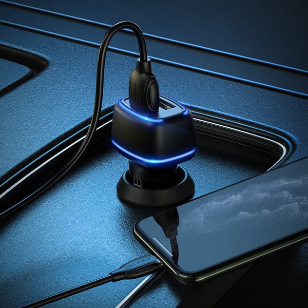 Купить комплект азу borofone bz14 12w 2 разъема + кабель microusb с доставкой