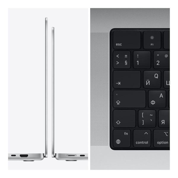 Купить apple macbook pro 16" (m1 pro 10c cpu, 16c gpu, 2021) 16 гб, 512 гб ssd, серебристый (mk1e3) с доставкой