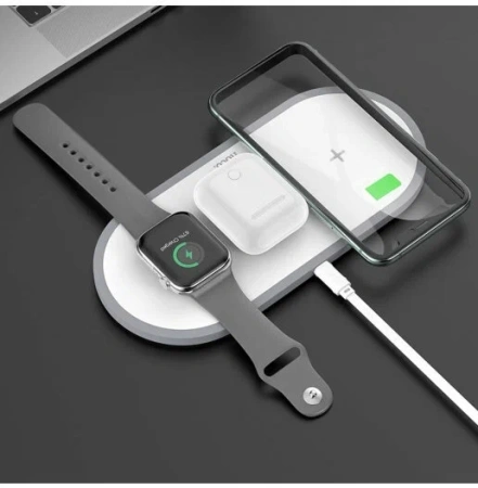 Купить станция бзу 3in1 iphone / apple watch/ airpods hoco cw24 10w с доставкой